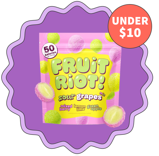 Fruit Riot Frozen Sour Grapes Mix