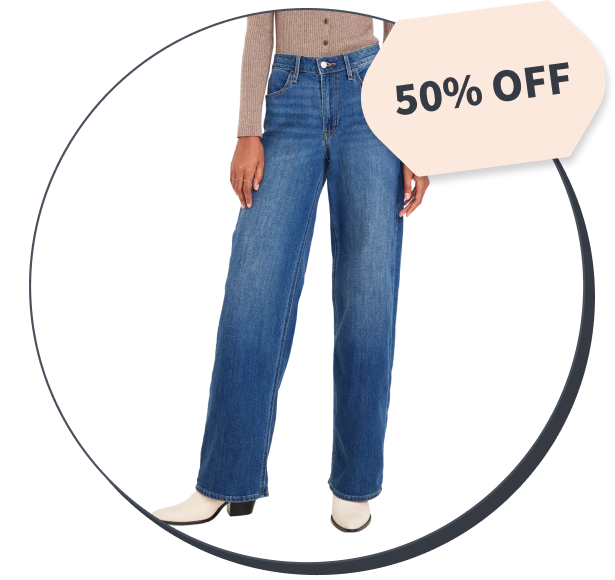 Old Navy High-Waisted Wow Wide-Leg Jeans