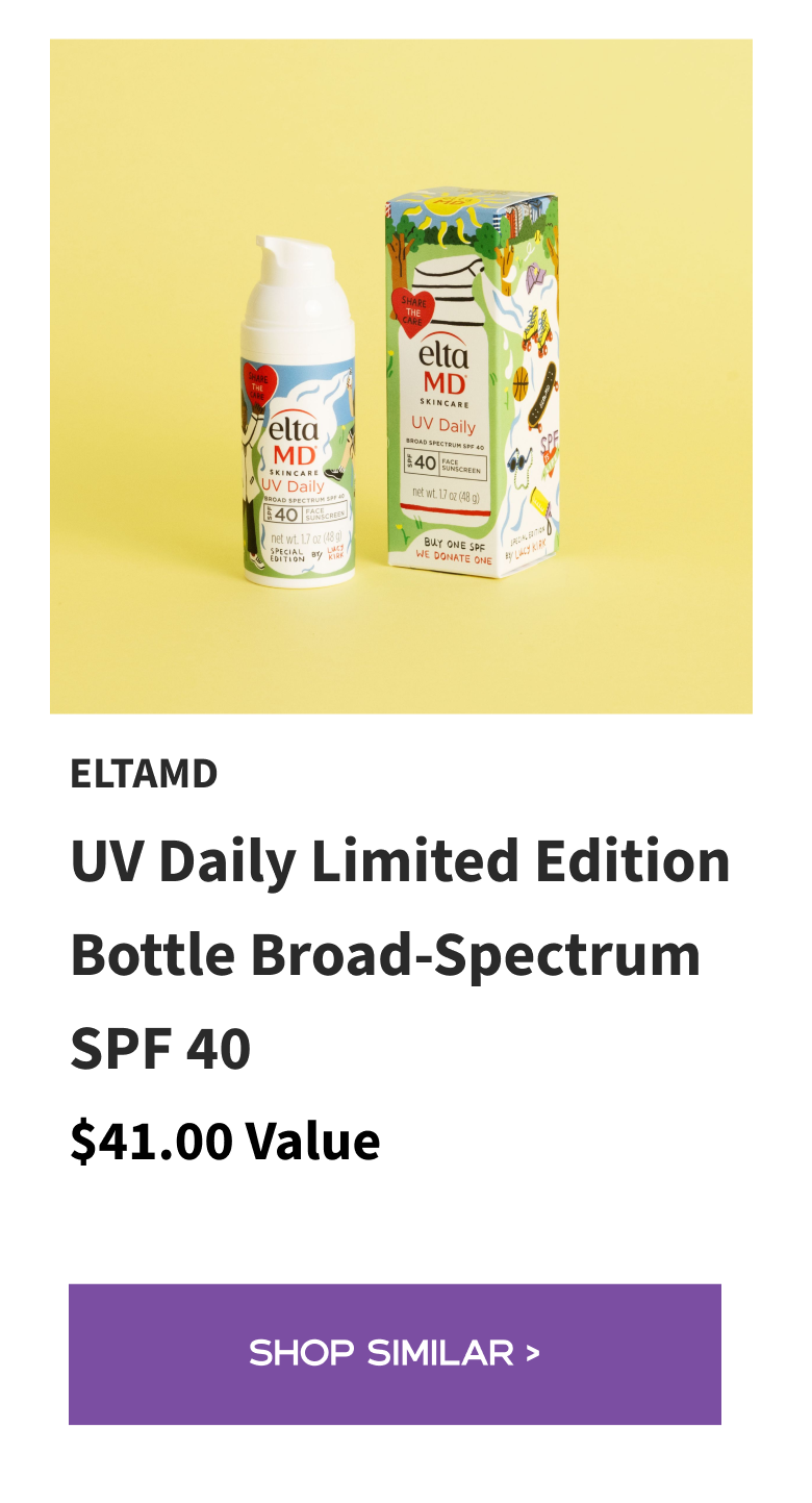 EltaMD UV Daily Limited Edition Bottle Broad-Spectrum SPF 40
