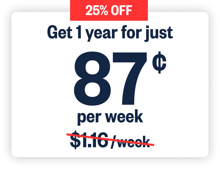 A Historic Year. A Special Offer.