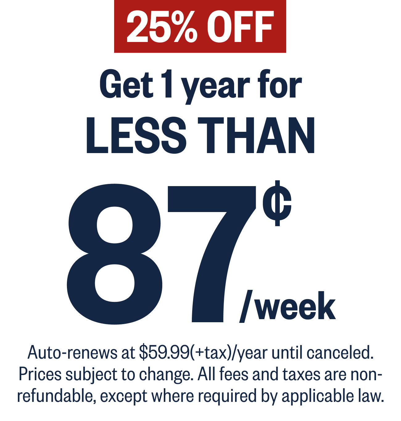 A Historic Year. A Special Offer.