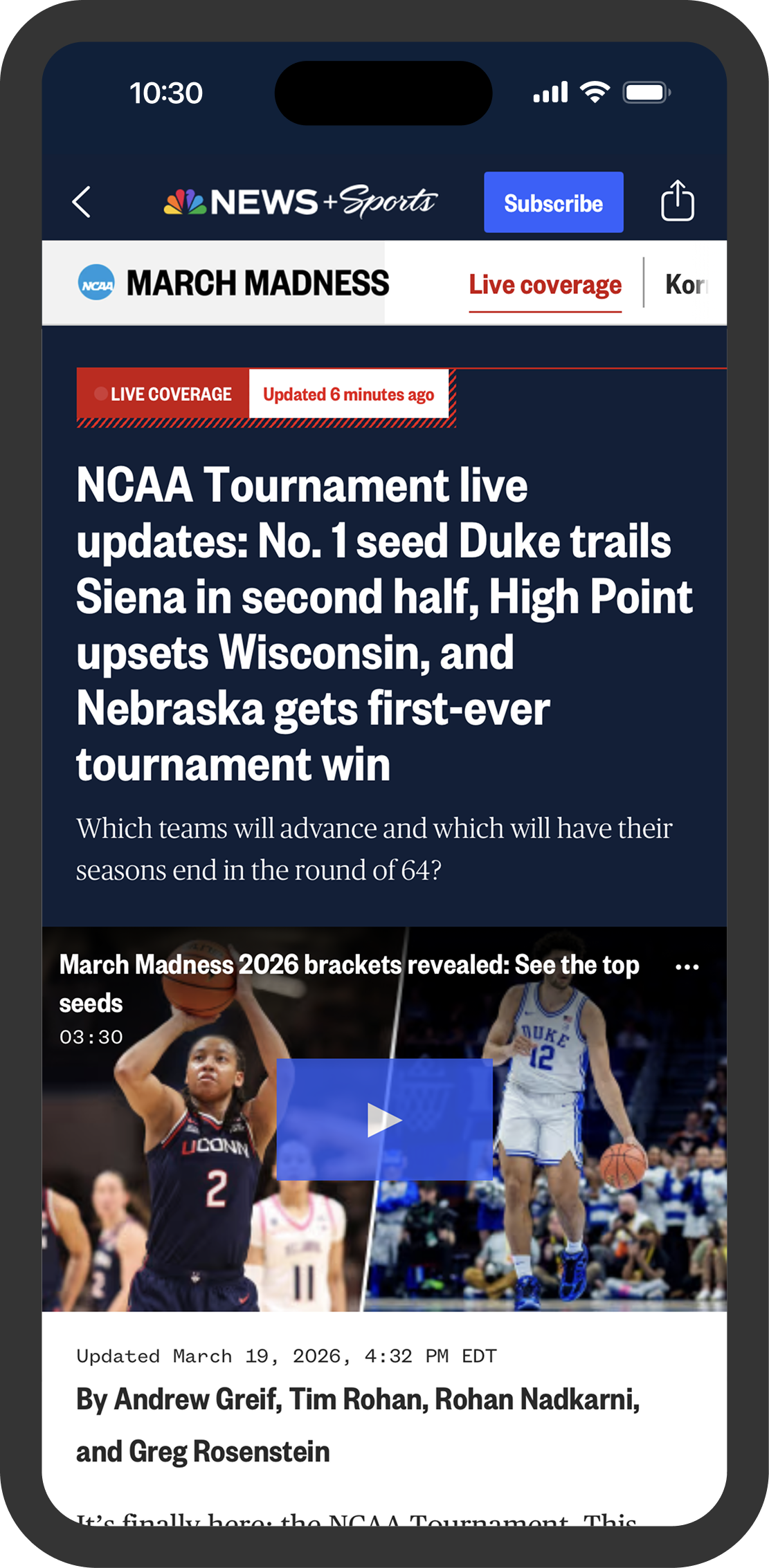 STAY INFORMED IN REAL TIME