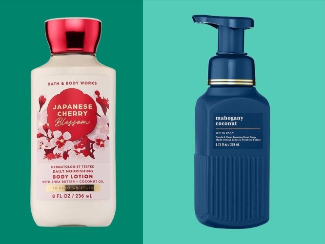 Bath and Body Works products