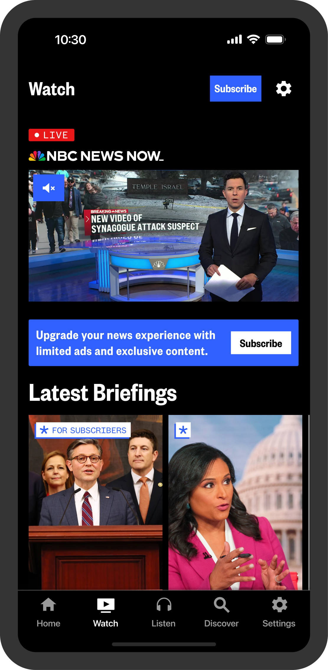 WATCH LIVE AND ON DEMAND