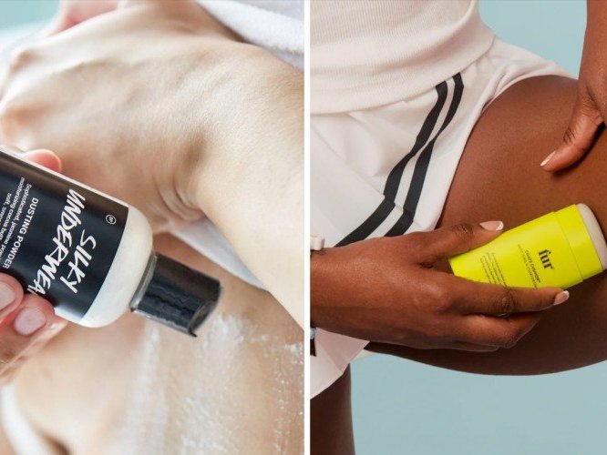 People using chafing products