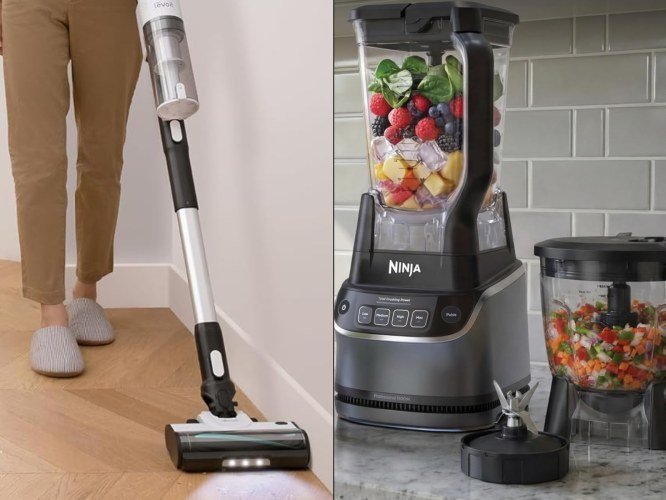 vacuum and blender
