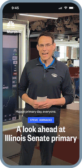 Exclusive video briefings from Steve Kornacki, Kristen Welker and more