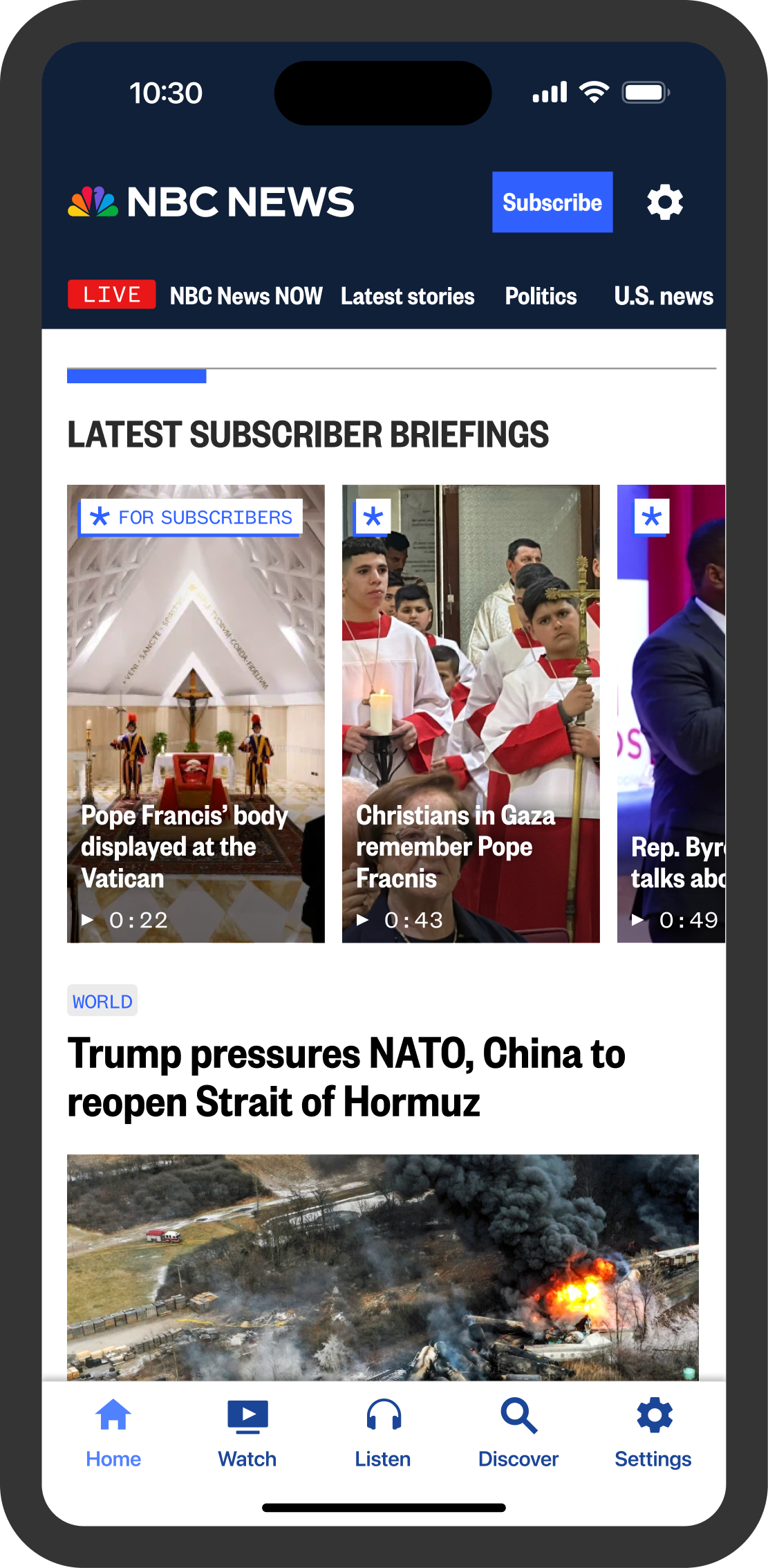 SUBSCRIBE AND GO DEEPER