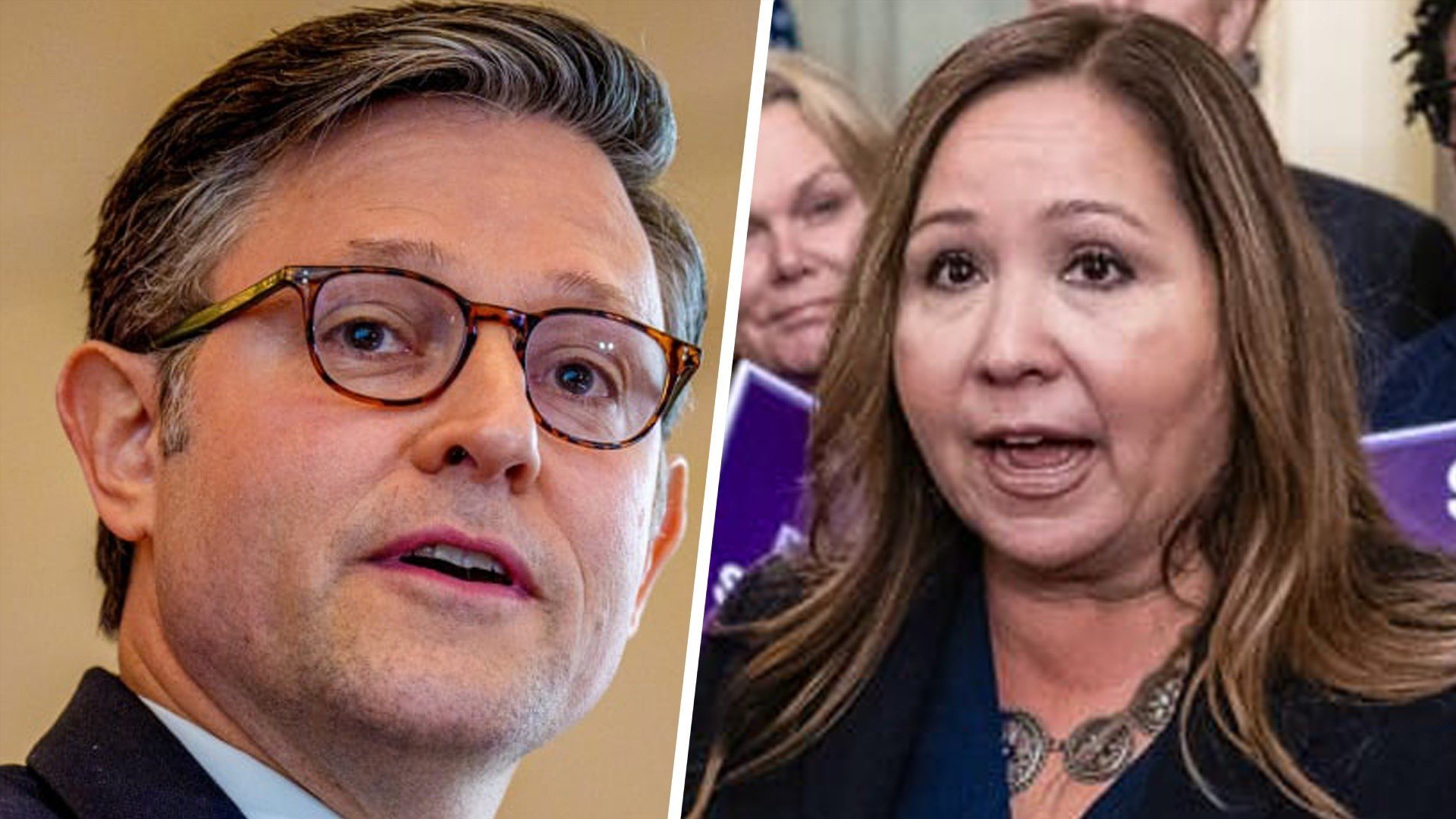 Speaker Mike Johnson / Rep.-elect Adelita Grijalva