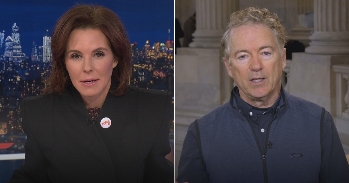 Stephanie Ruhle and Sen. Rand Paul