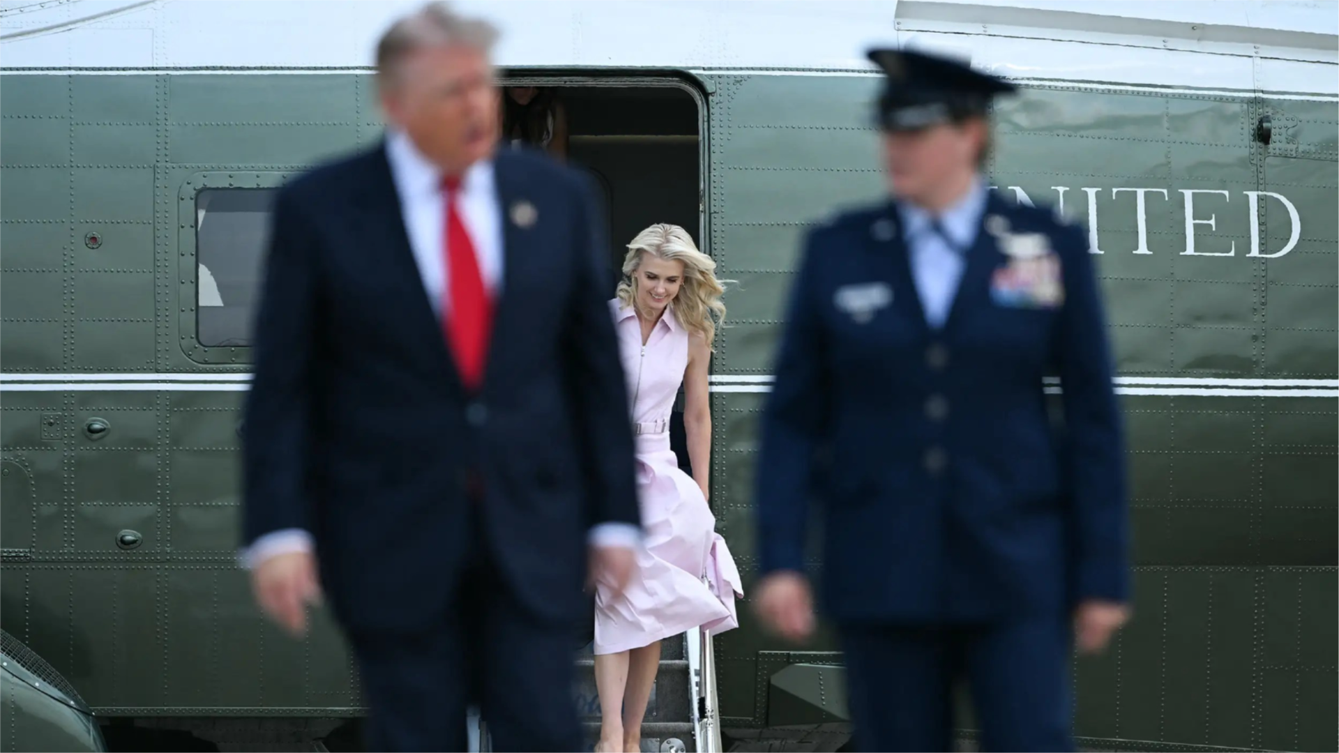 Natalie Harp, Trump and military official 
