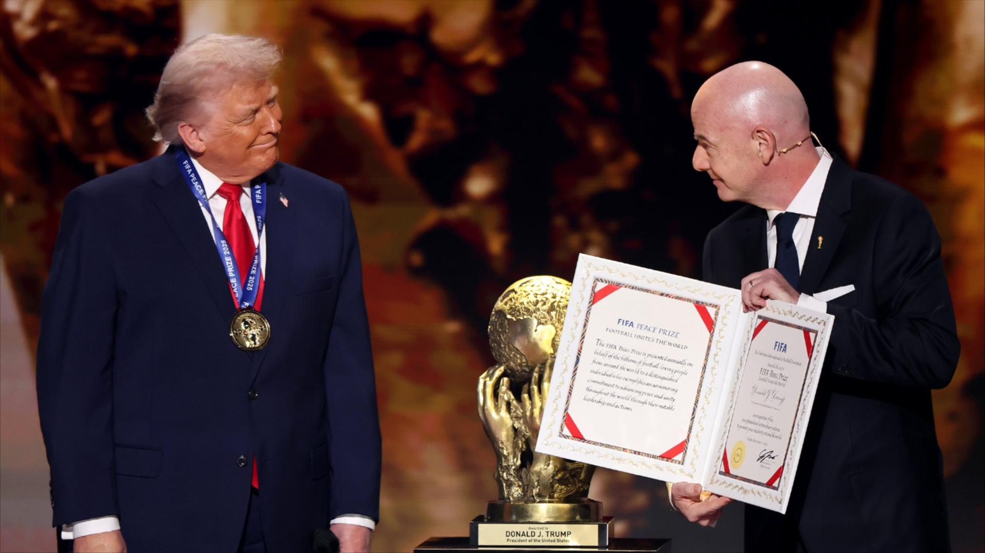 Donald Trump, Gianni Infantino