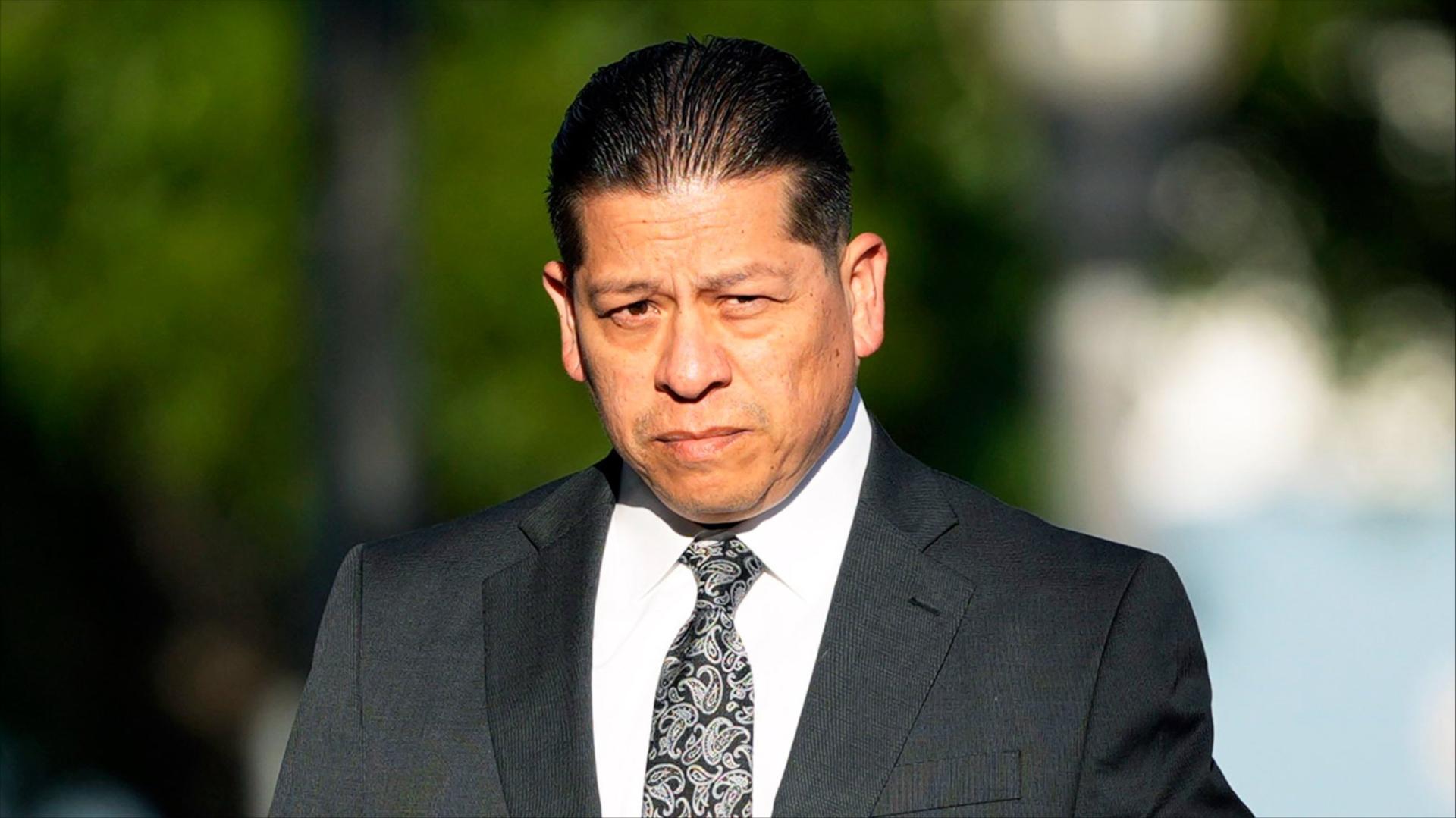 Former Uvalde Consolidated Independent School District police officer Adrian Gonzales