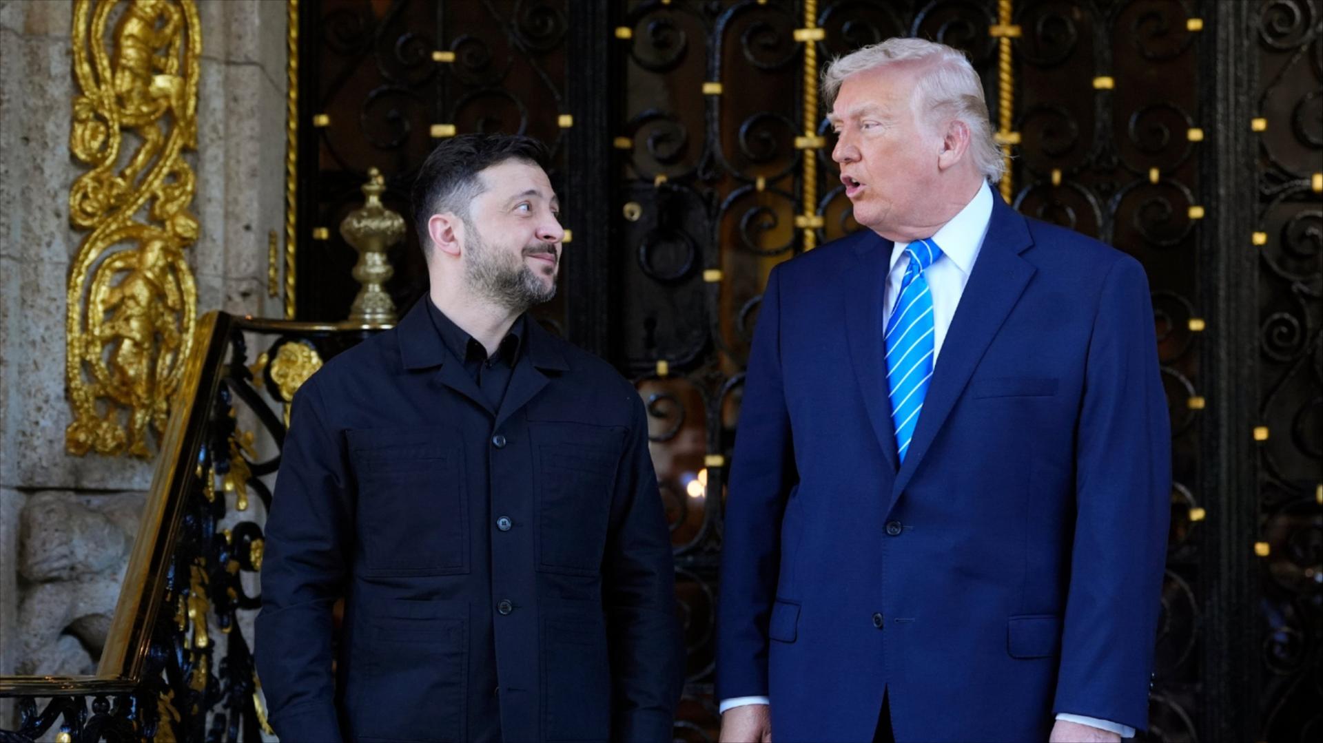 Trump and Zelenskyy