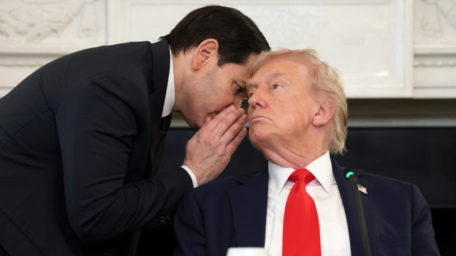 President Trump with Secretary Marco Rubio