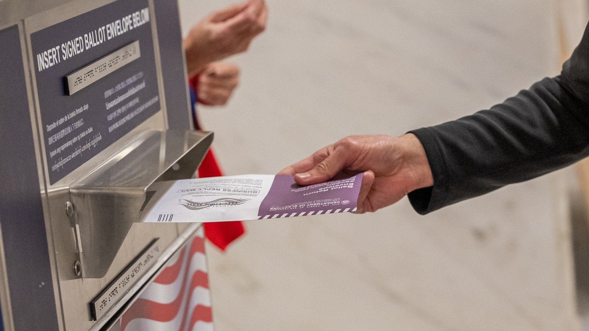 Mail-in voting ballots
