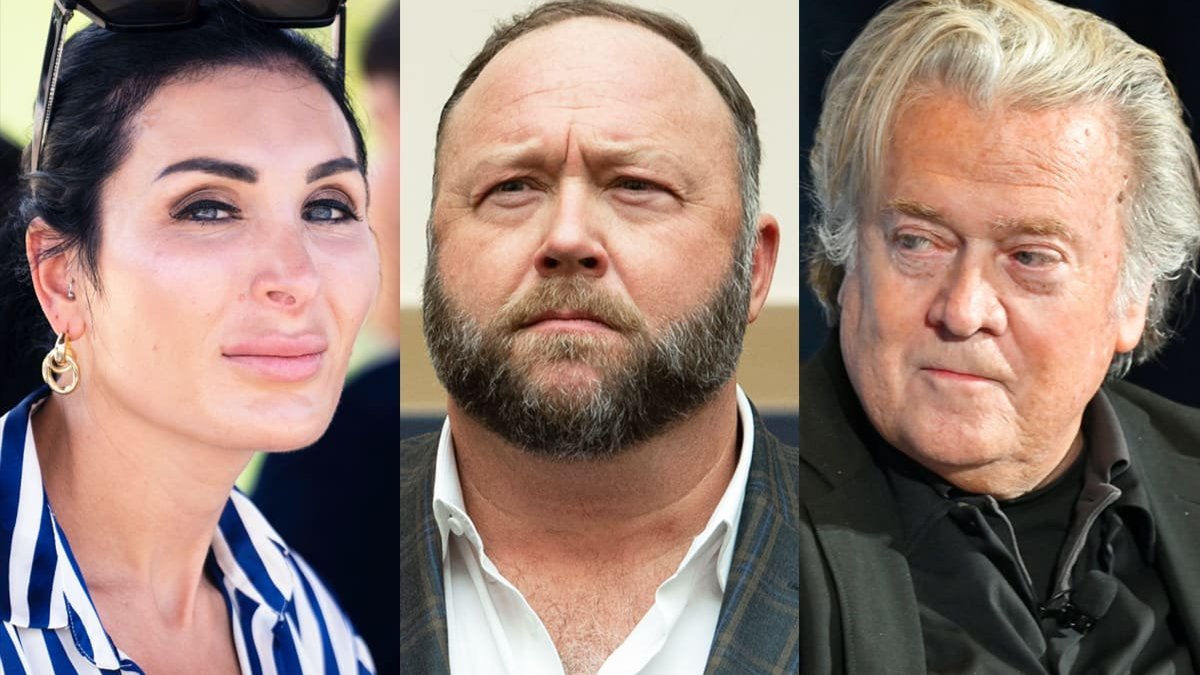 Laura Loomer / Alex Jones / Steve Bannon