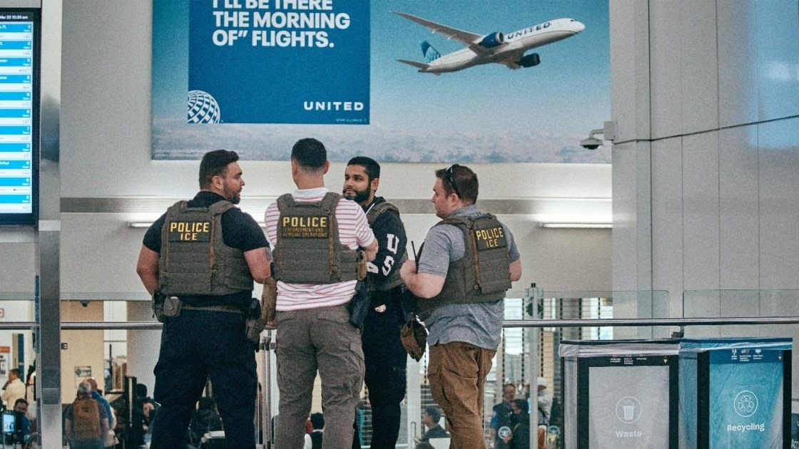 ICE officers at airports