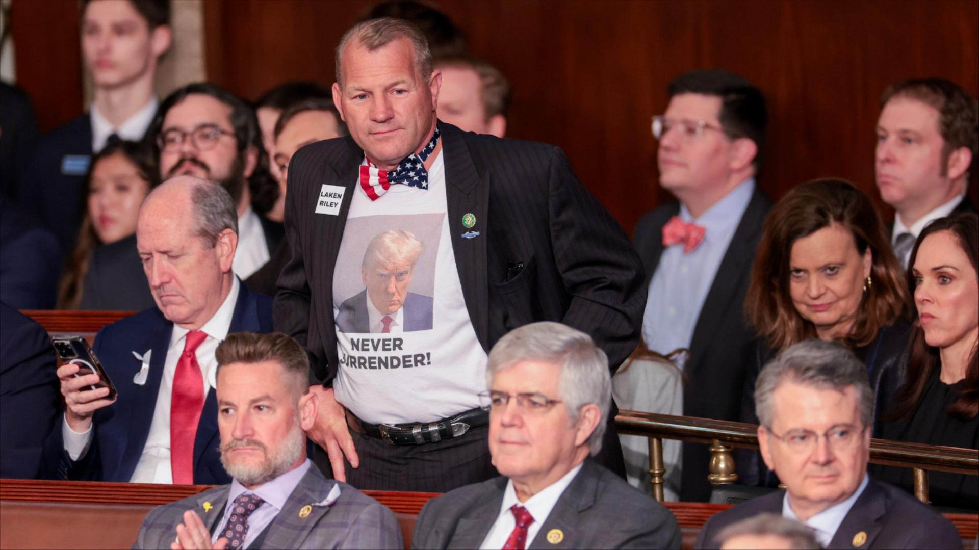 Rep. Troy Nehls among other congresspeople