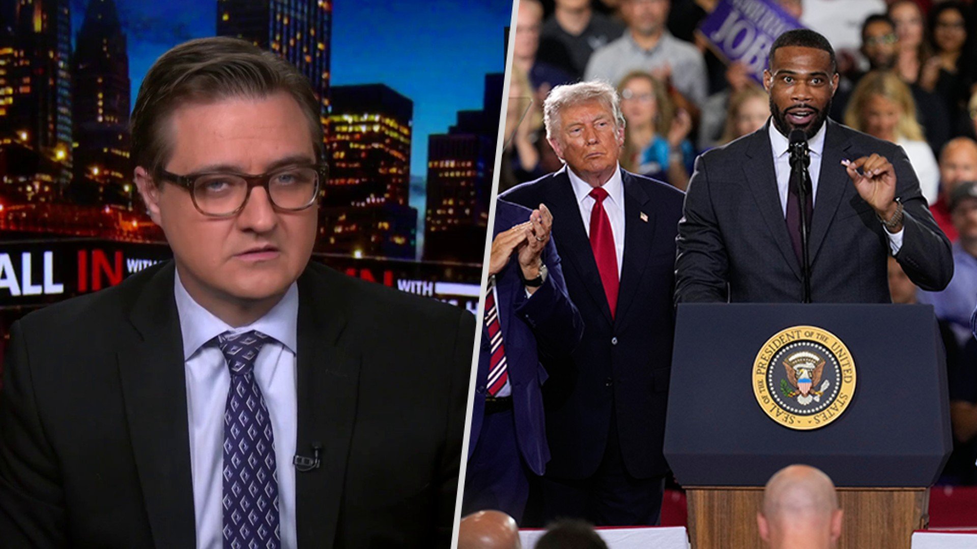  Chris Hayes and Amir Hassan