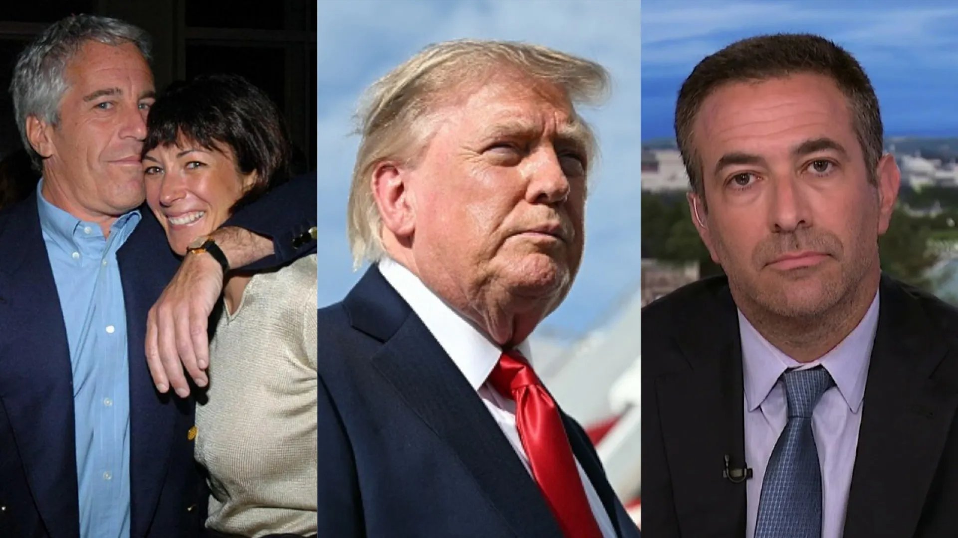 Jeffrey Epstein and Ghislaine Maxwell, Donald Trump and Ari Melber