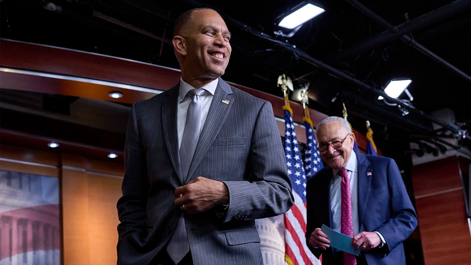 Hakeem Jeffries, Chuck Schumer
