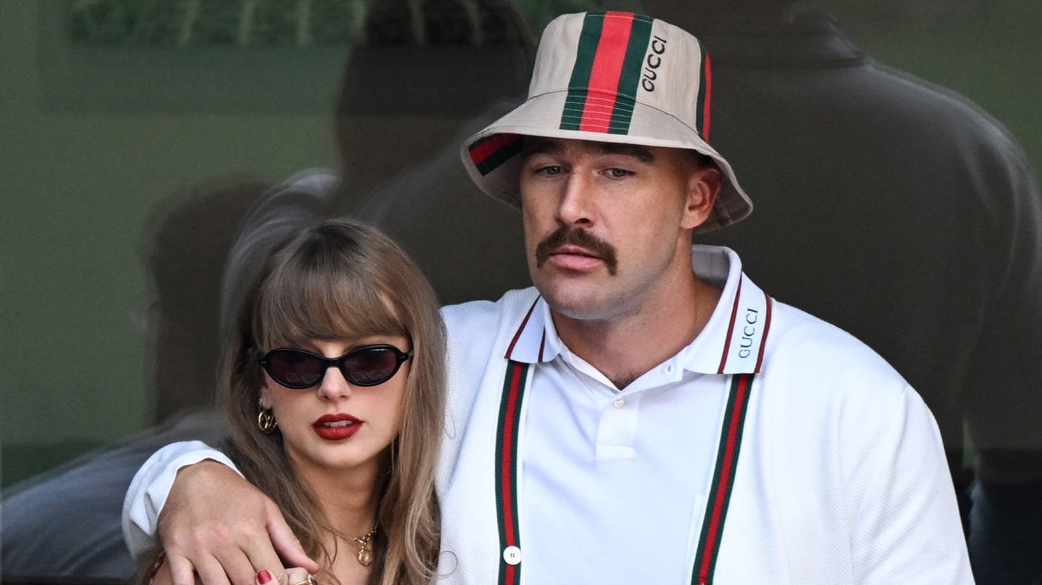 Taylor Swift and Travis Kelce