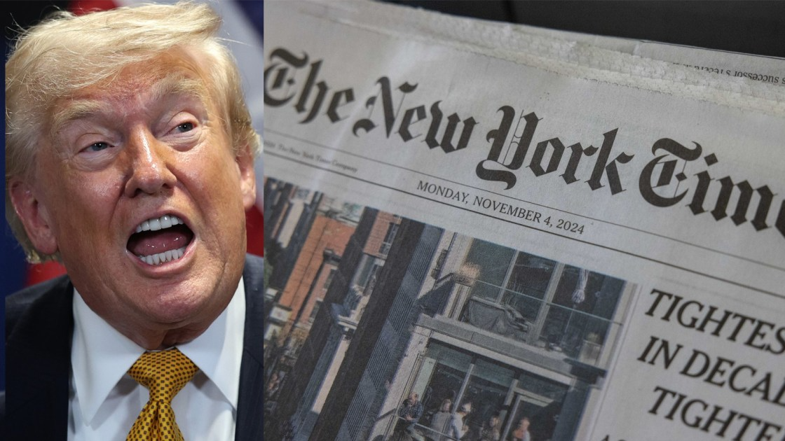 Donald Trump, New York Times