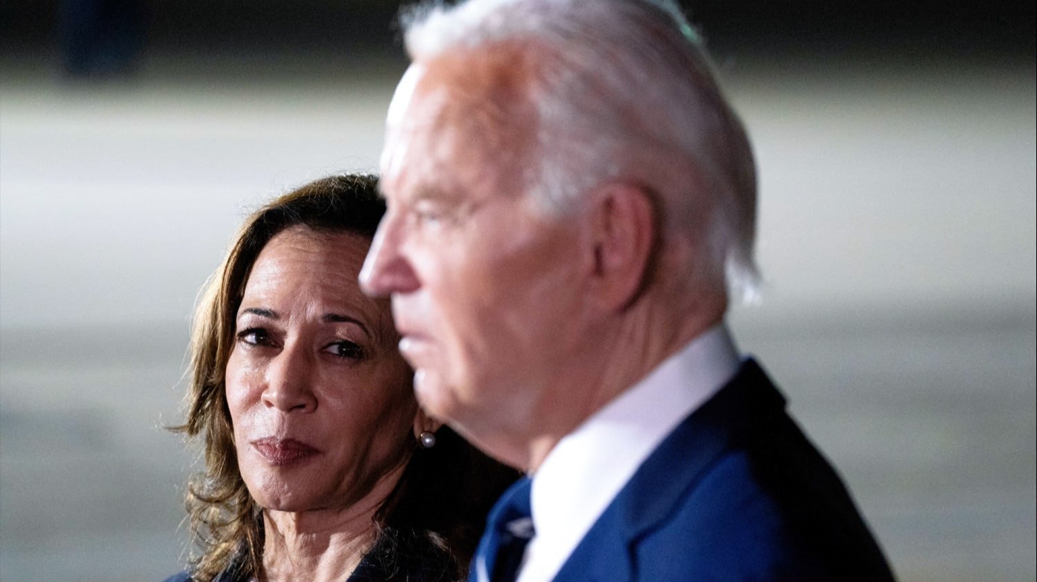 Former President Joe Biden and former Vice President Kamala Harris