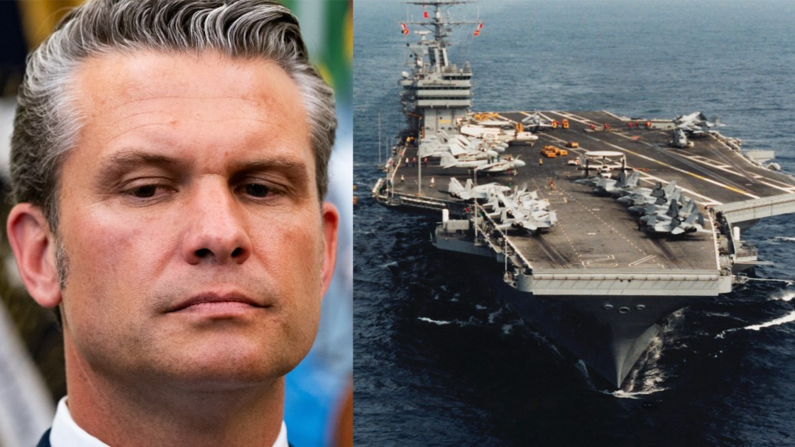 Pete Hegseth, USS Abraham Lincoln
