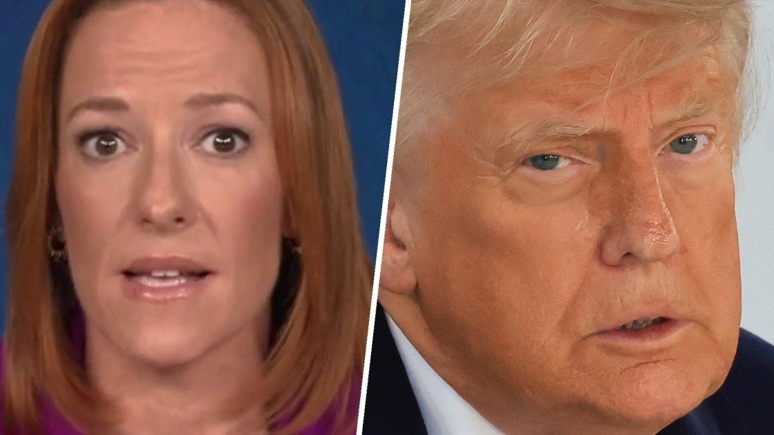 Jen Psaki, Donald Trump