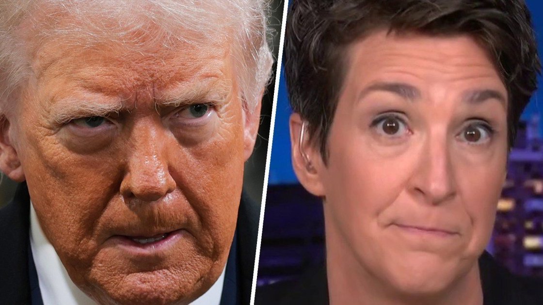 President Donald Trump, Rachel Maddow 