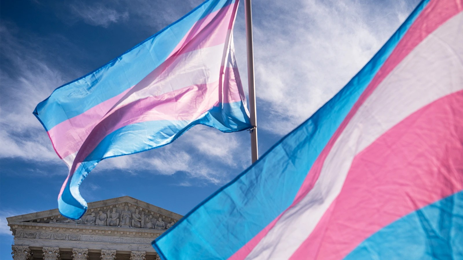 Trans rights flag