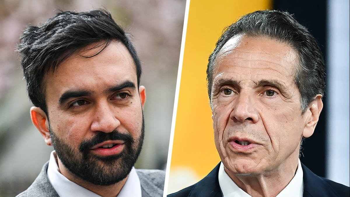 Zohran Mamdani and Andrew Cuomo