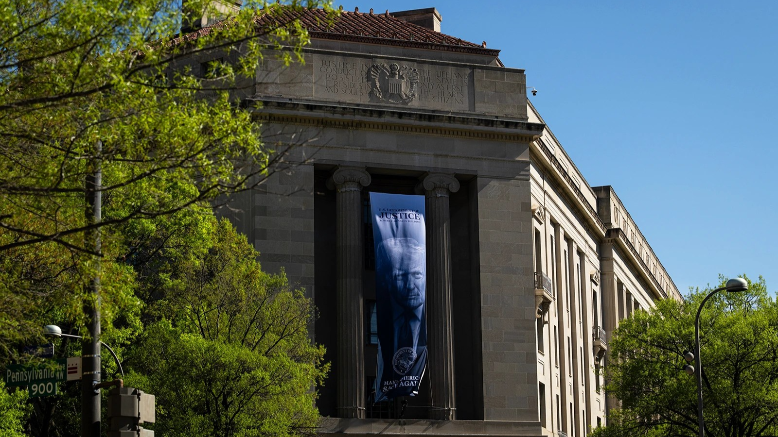 The Department of Justice in Washington, D.C.