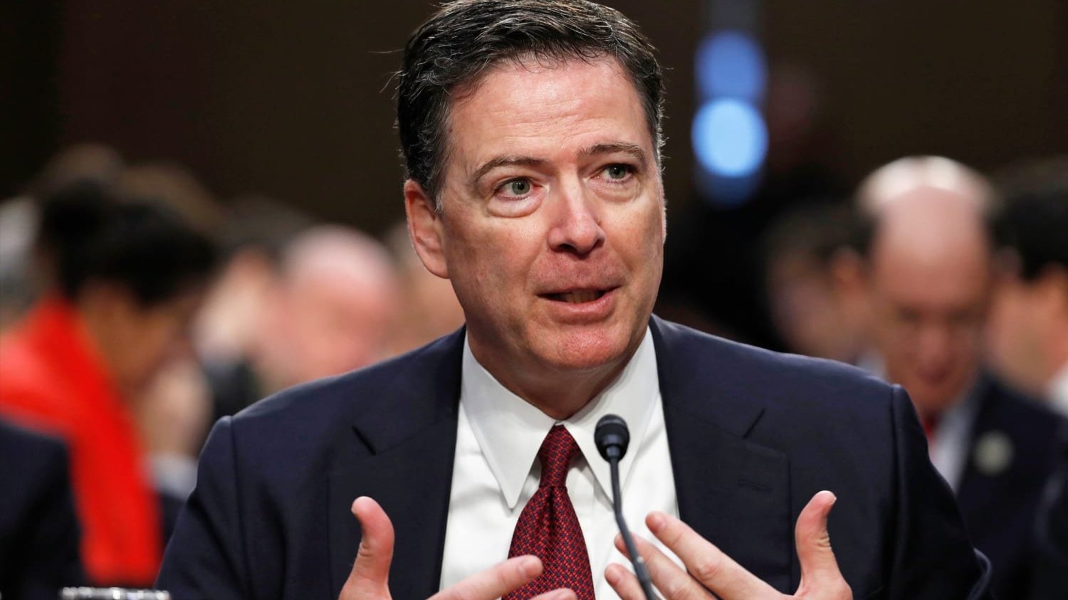 Former FBI Director James Comey