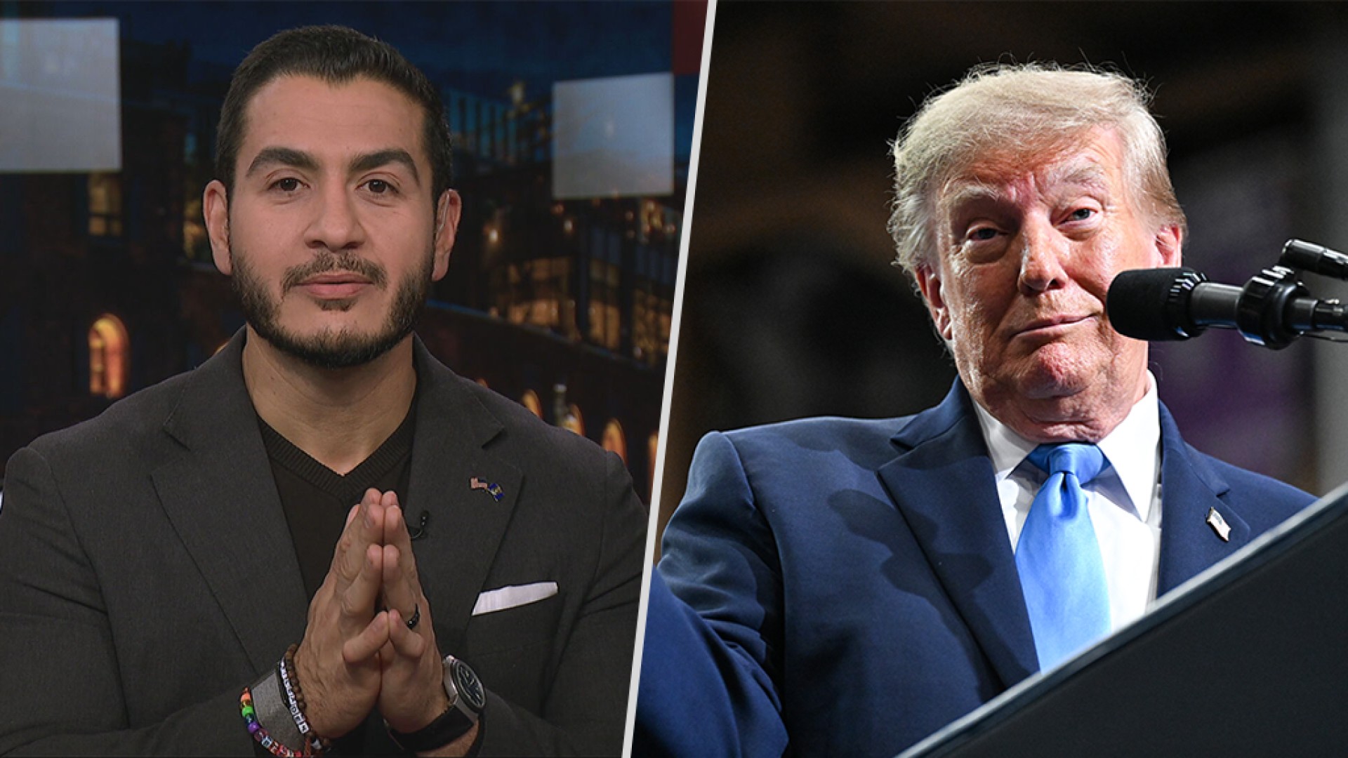 Abdul El-Sayed, Donald Trump