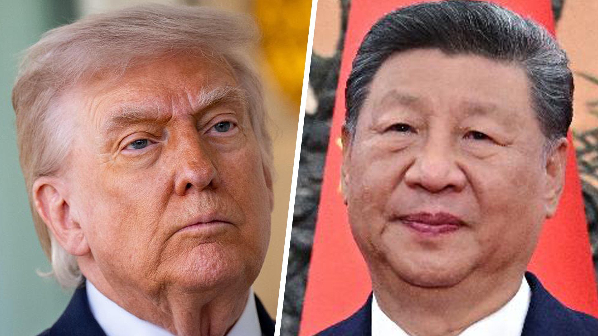 Donald Trump and Xi Jinping