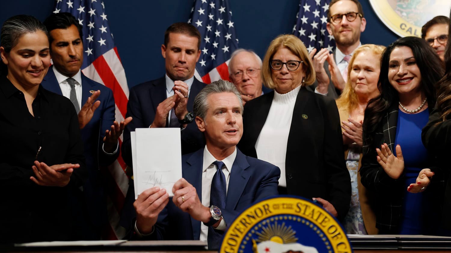 California Gov. Gavin Newsom
