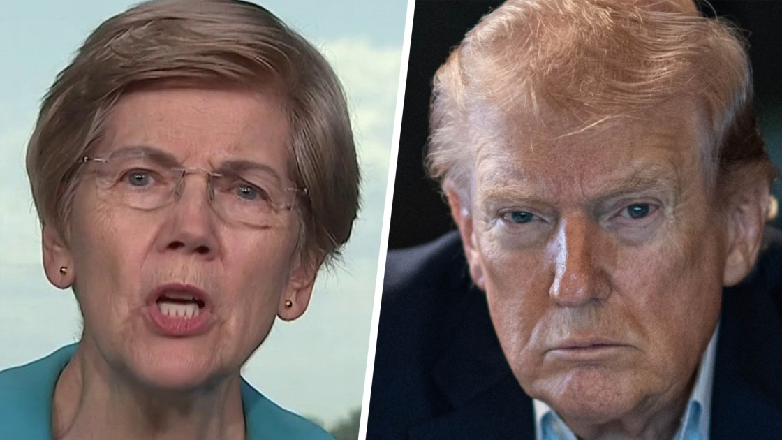 Elizabeth Warren, Donald Trump