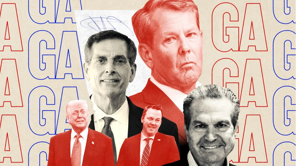 Brad Raffensperger, Burt Jones, Rick Jackson, Brian Kemp