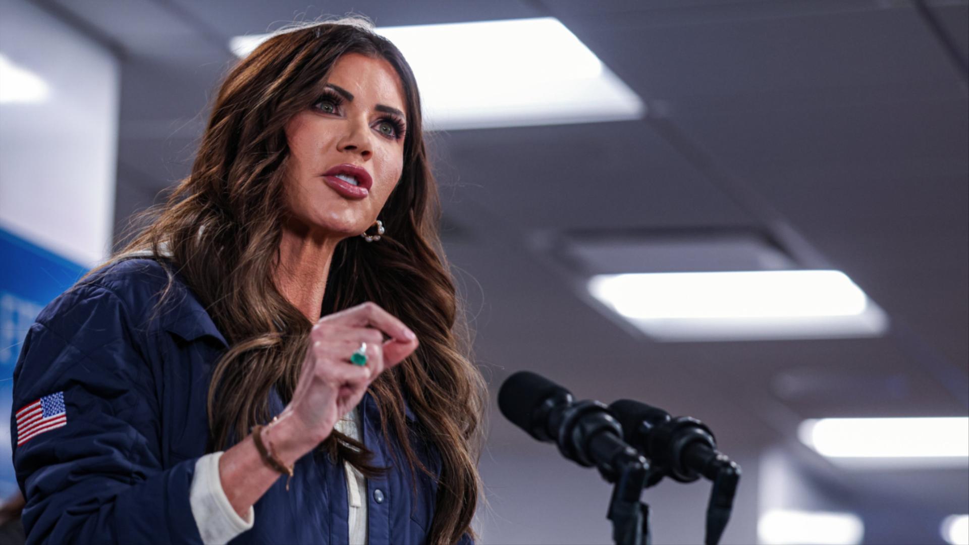 DHS Secretary Kristi Noem