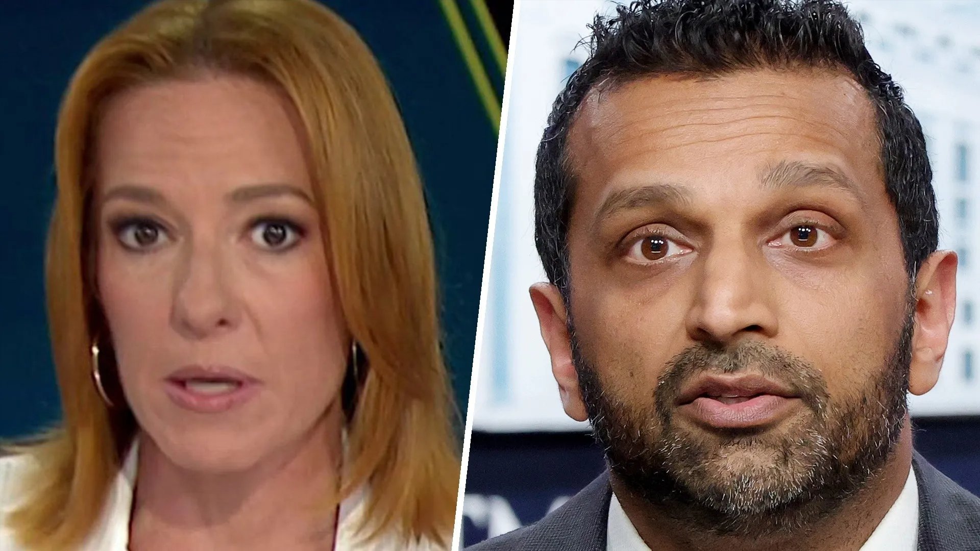 Jen Psaki and Kash Patel
