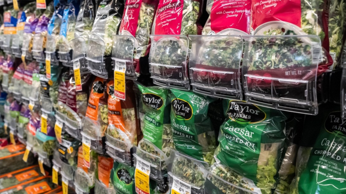 Bagged salads