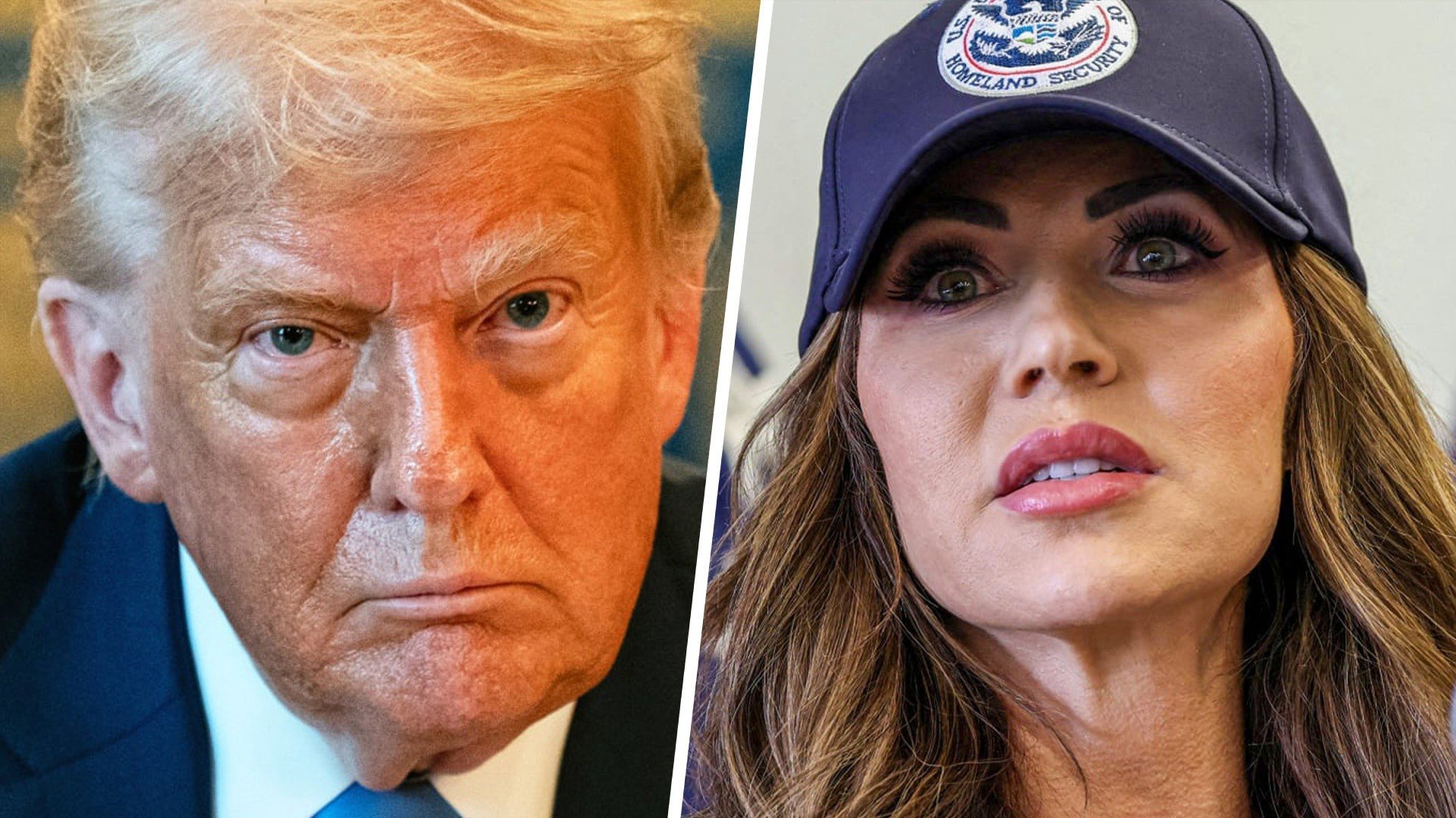 Trump and Noem