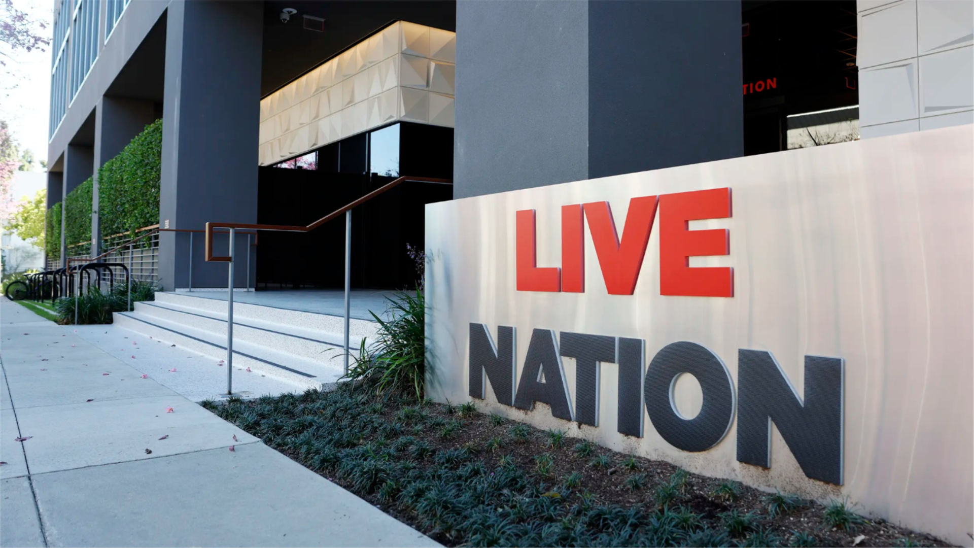 A photo of a Live Nation office