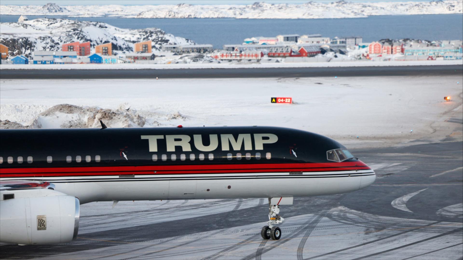 Aircraft allegedly carrying Donald Trump Jr. arrives in Greenland