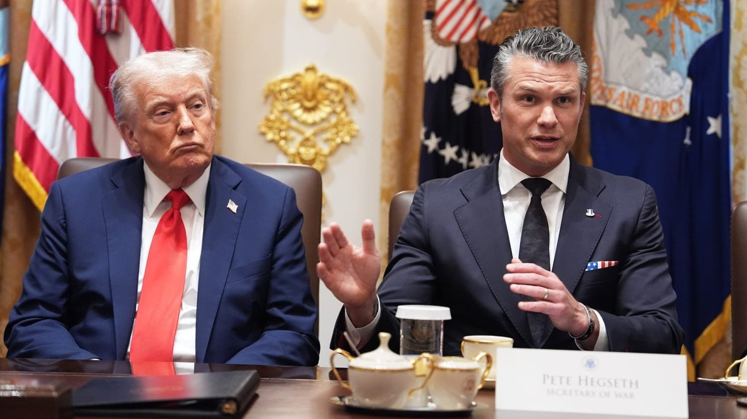 Trump and Hegseth