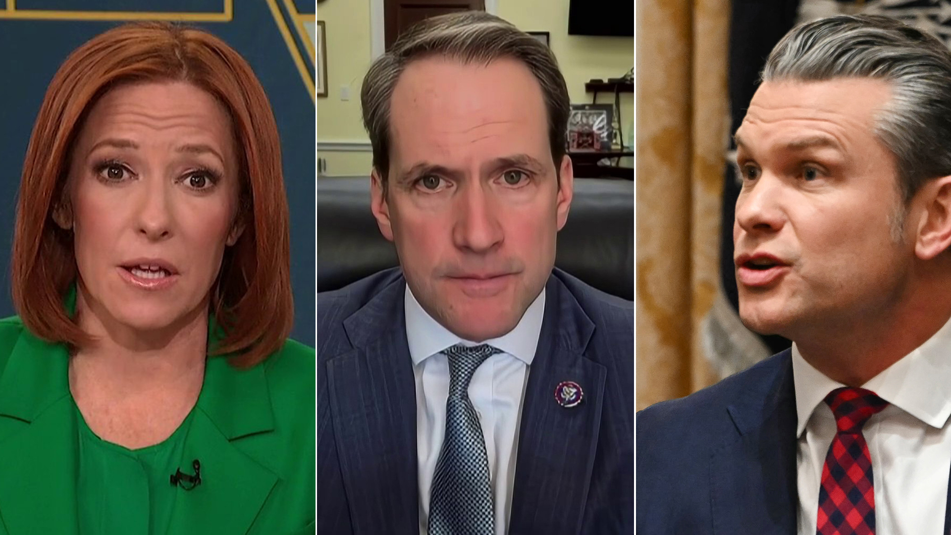 Jen Psaki, Rep. Himes, Pete Hegseth