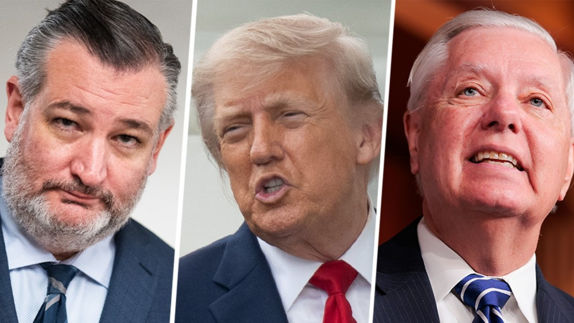 Ted Cruz, Donald Trump, Lindsey Graham
